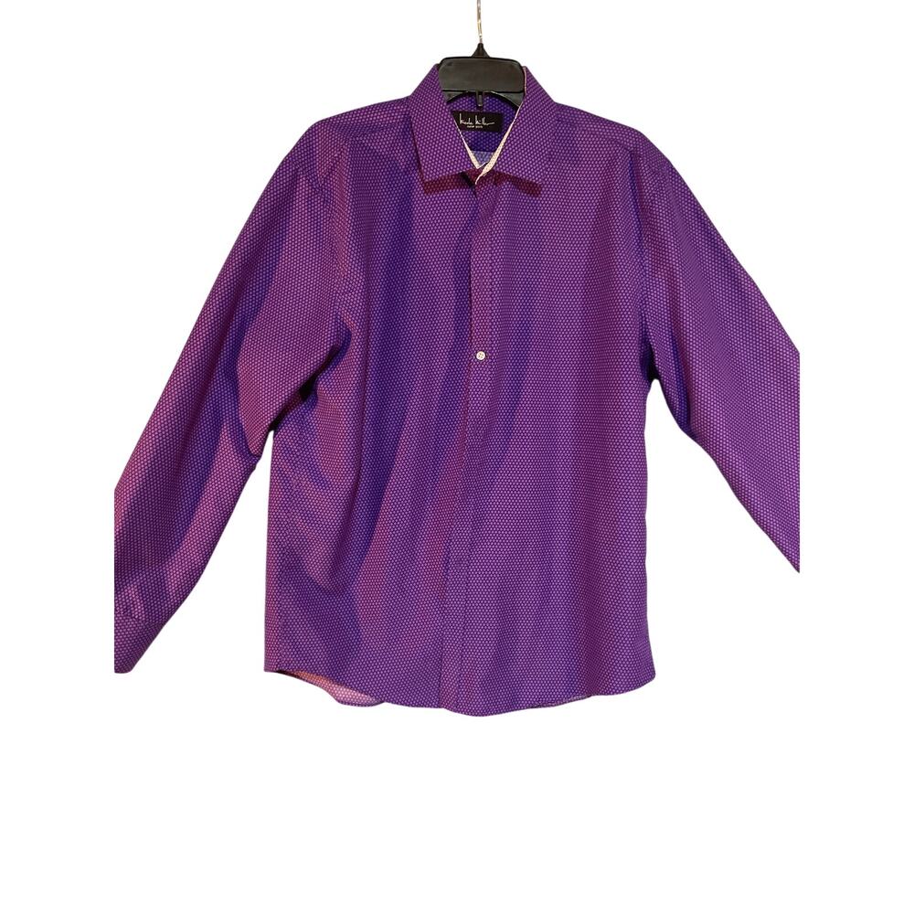 Nicole Miller design men’s long sleeve short